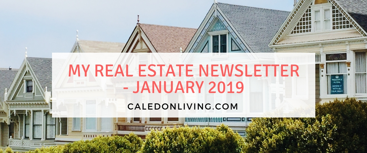 My Real Estate Newsletter – January 2019