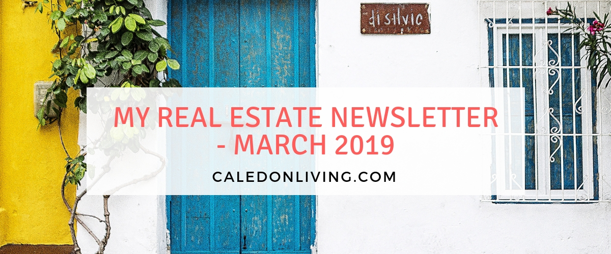 March 2019 - Real Estate Newsletter