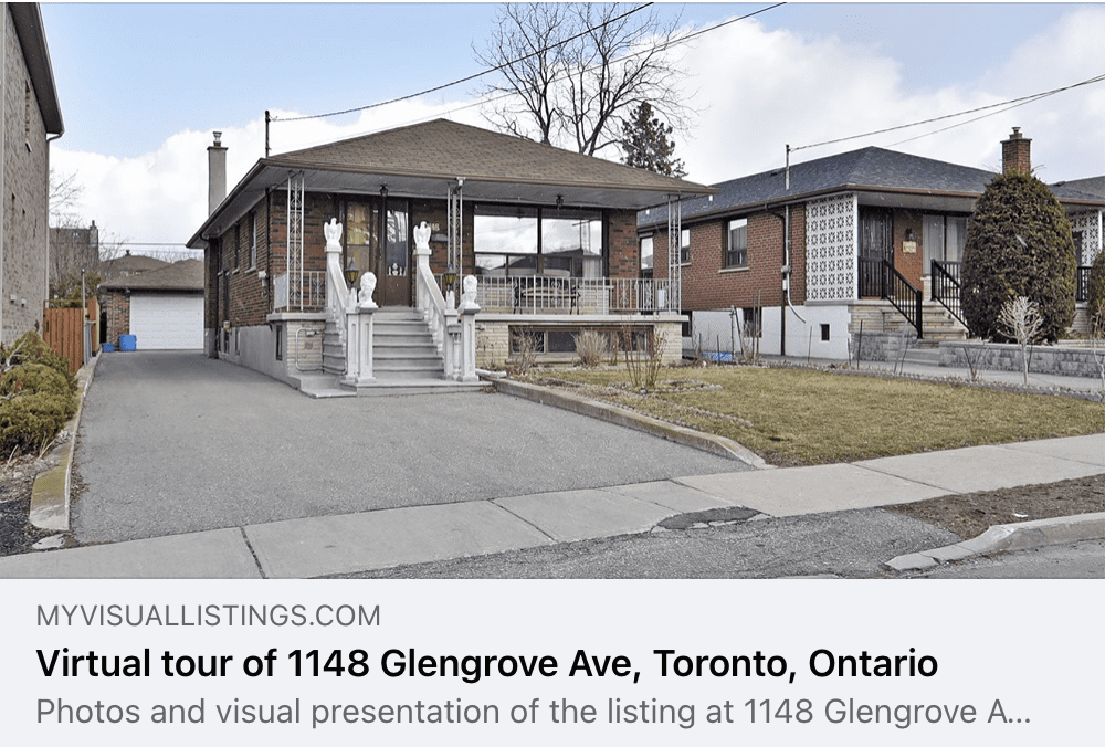 Virtual Tour of 1148 Glengrove Ave, Toronto Ontario