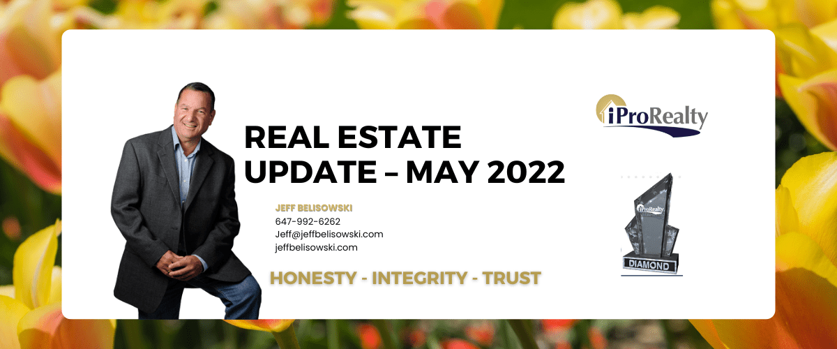 Real Estate Update for May 2022 from Jeff Belisowski, iPro Realty